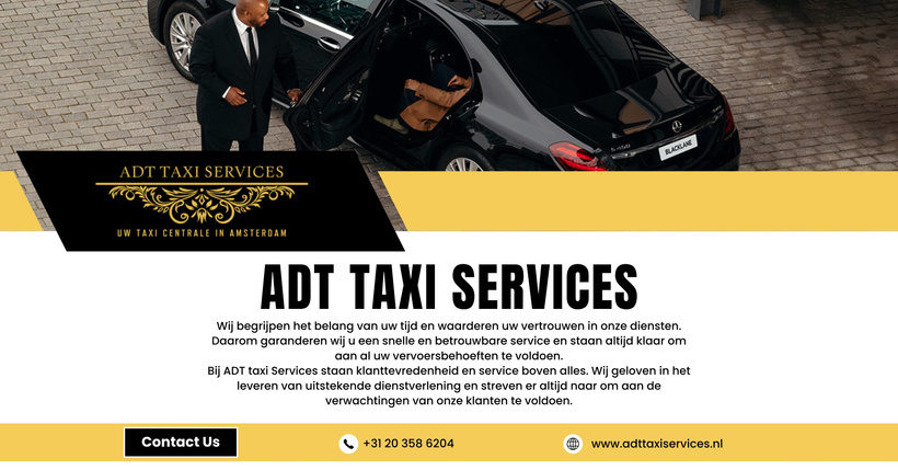 Taxidiensten in Amsterdam