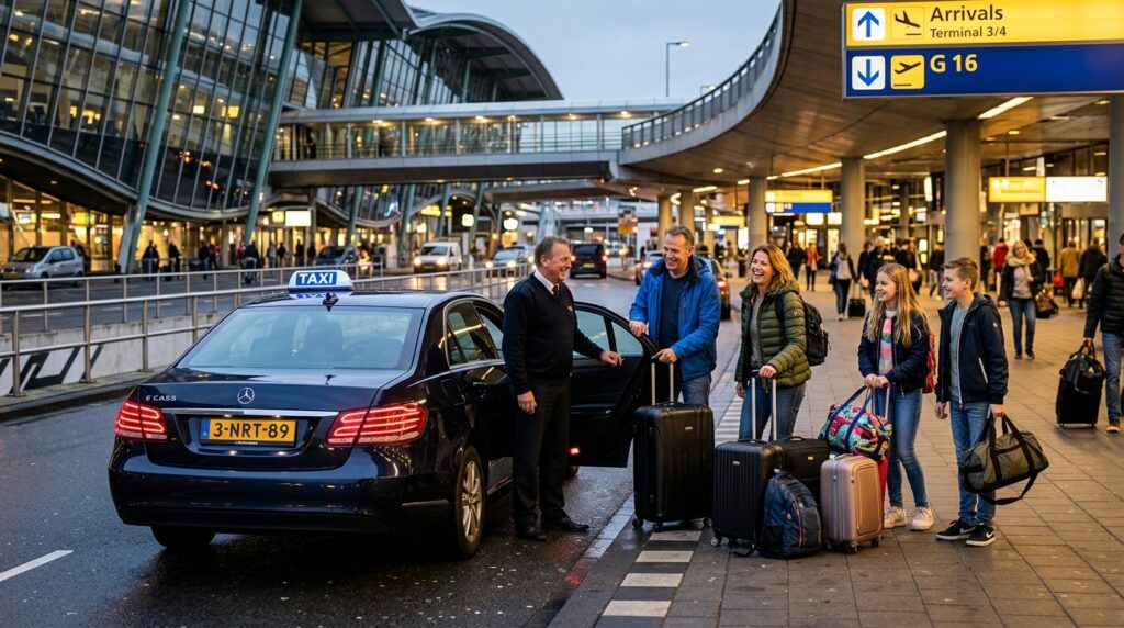 Schiphol taxi Den Haag