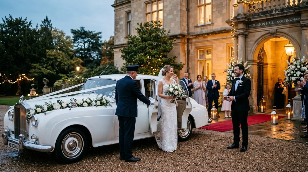 
wedding car hire Nottingham